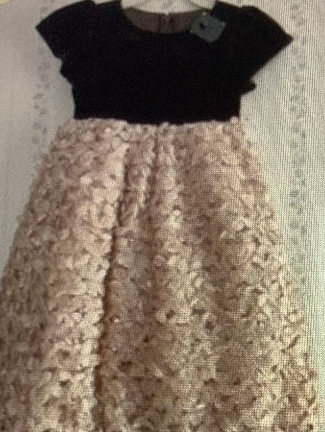 Girls formal dress brown size 4T
