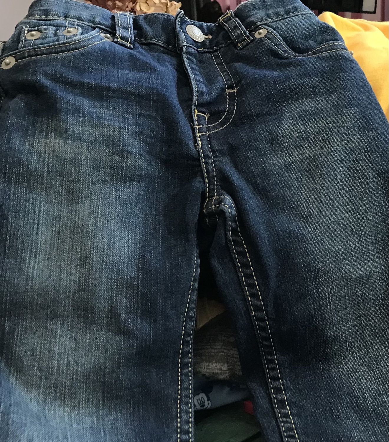 Baby jean Pant pull-up