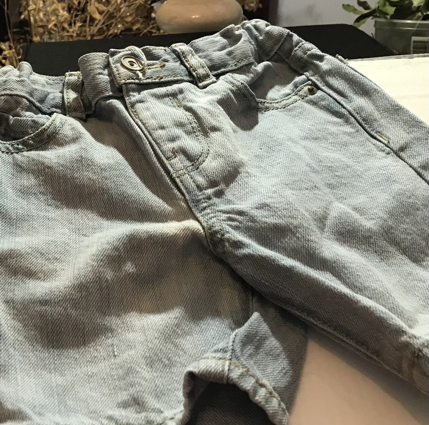 Baby jeans shorts