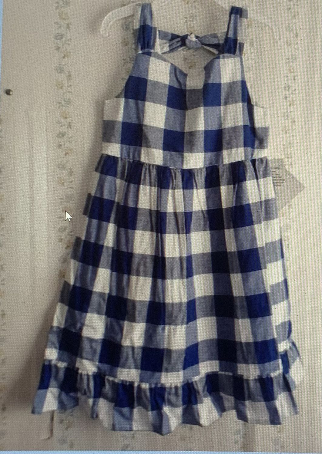 Girls royal checker 6x