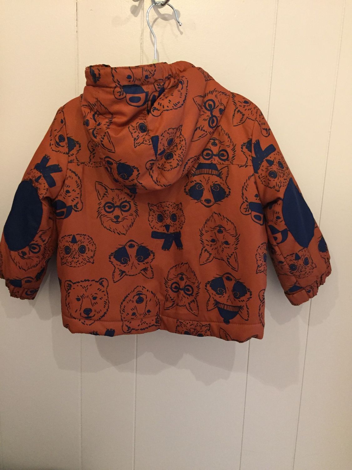 Baby hooded jacket cat and jack 18months