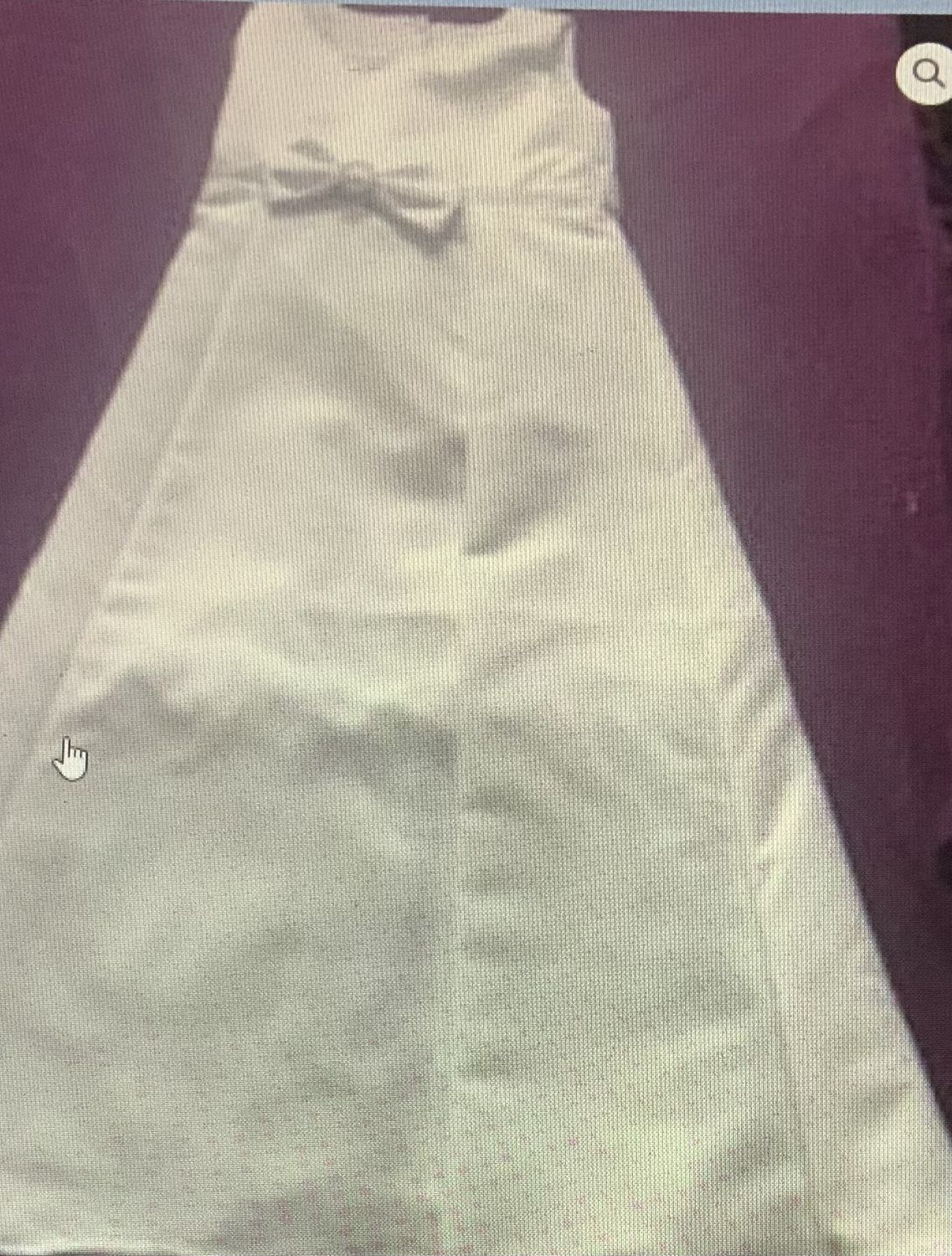 Girls formal dress white