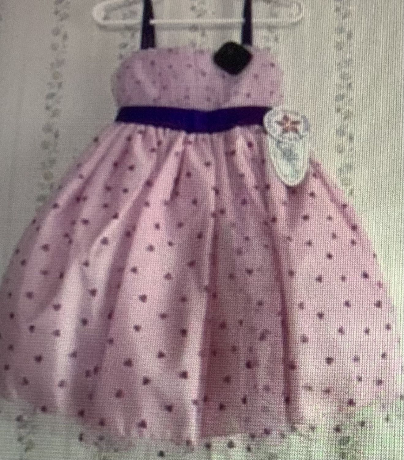 Girls formal dress pink/lavender  size 2T