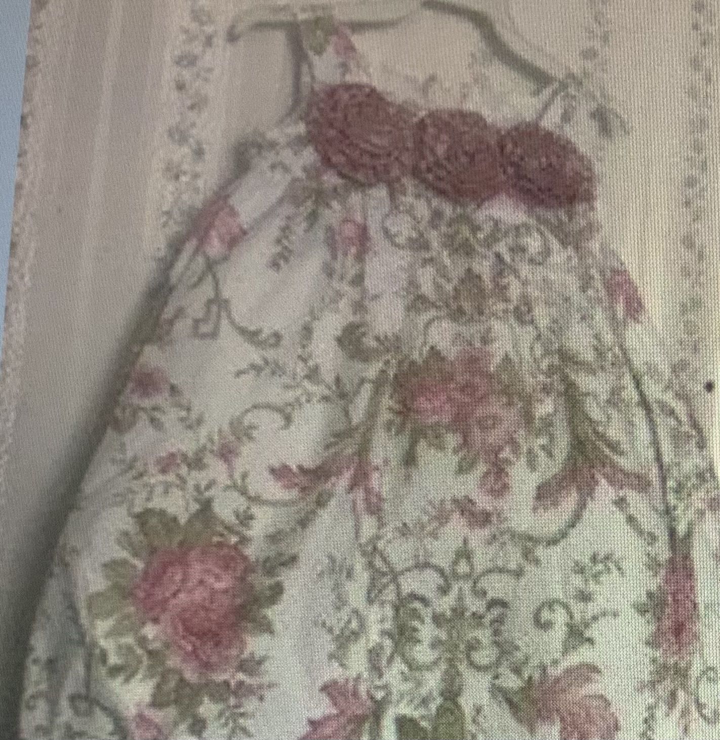 Girls formal dress floral 2T - new