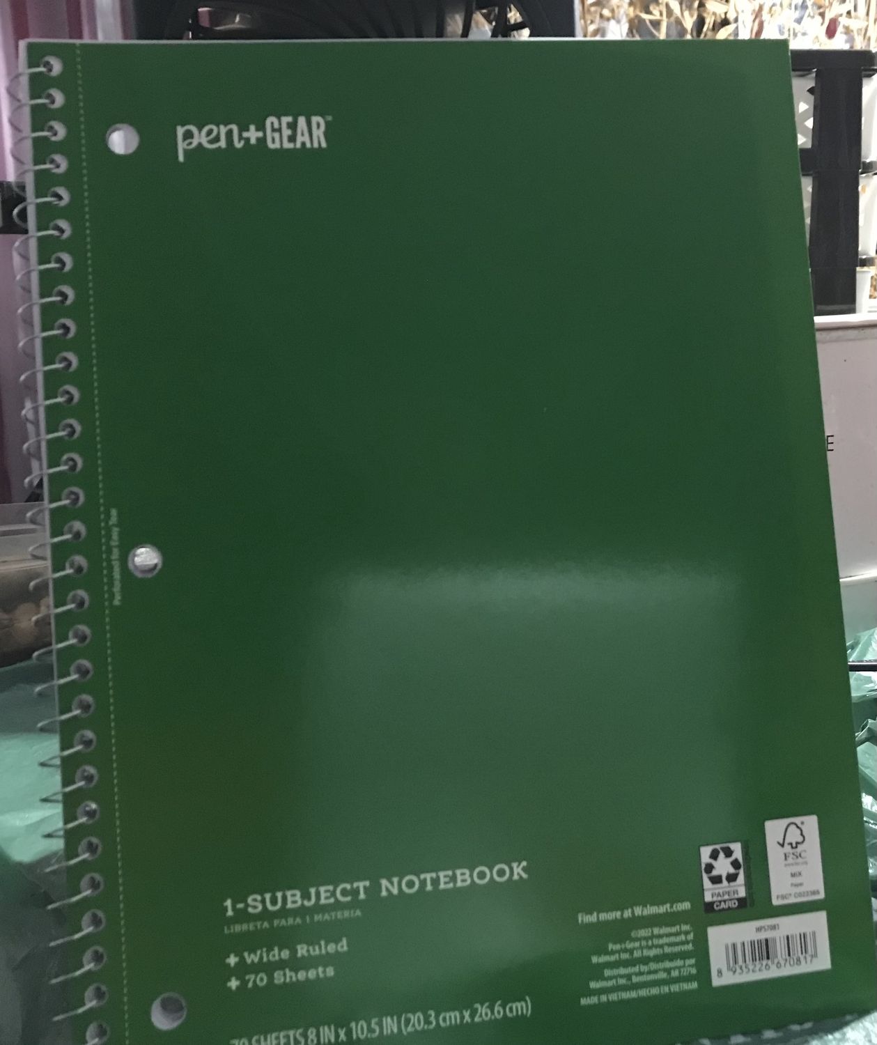 Book 1 subject -green