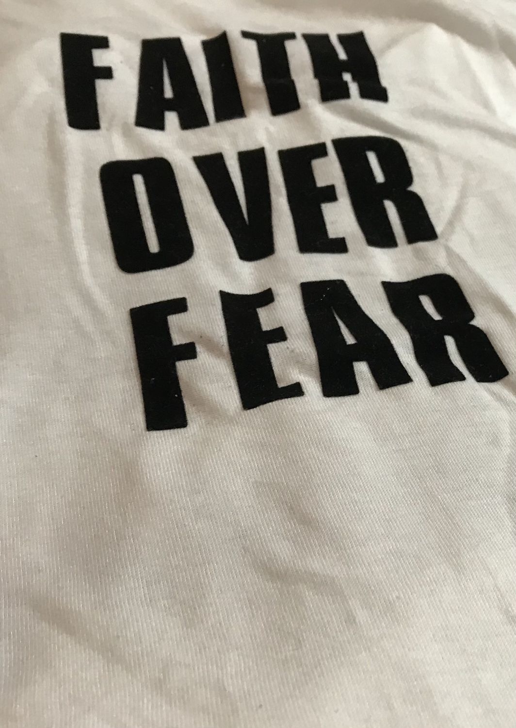 Faith over T-shirt