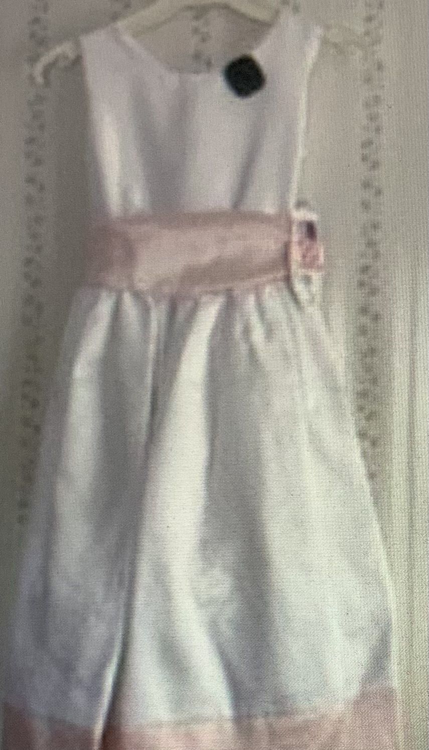 Girls formal dress Pink/white