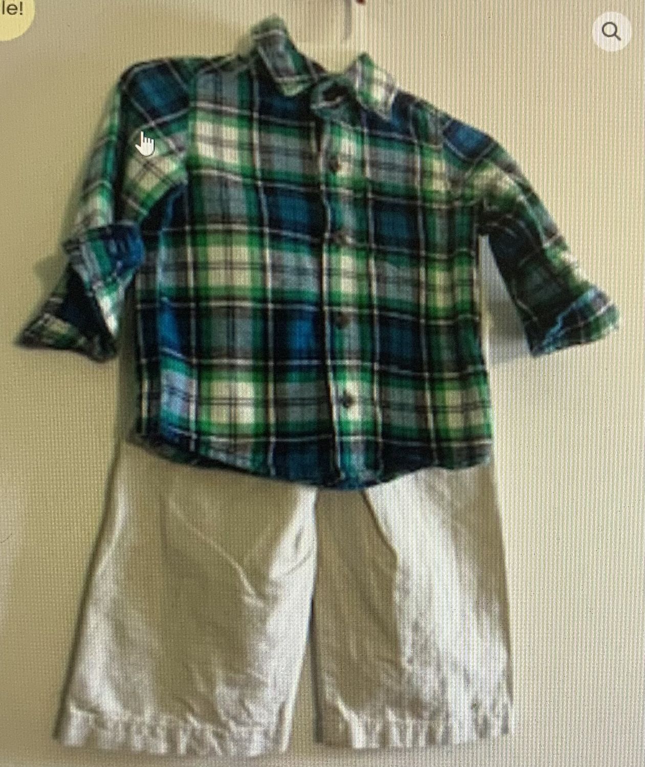 2pc outfit size 18 months