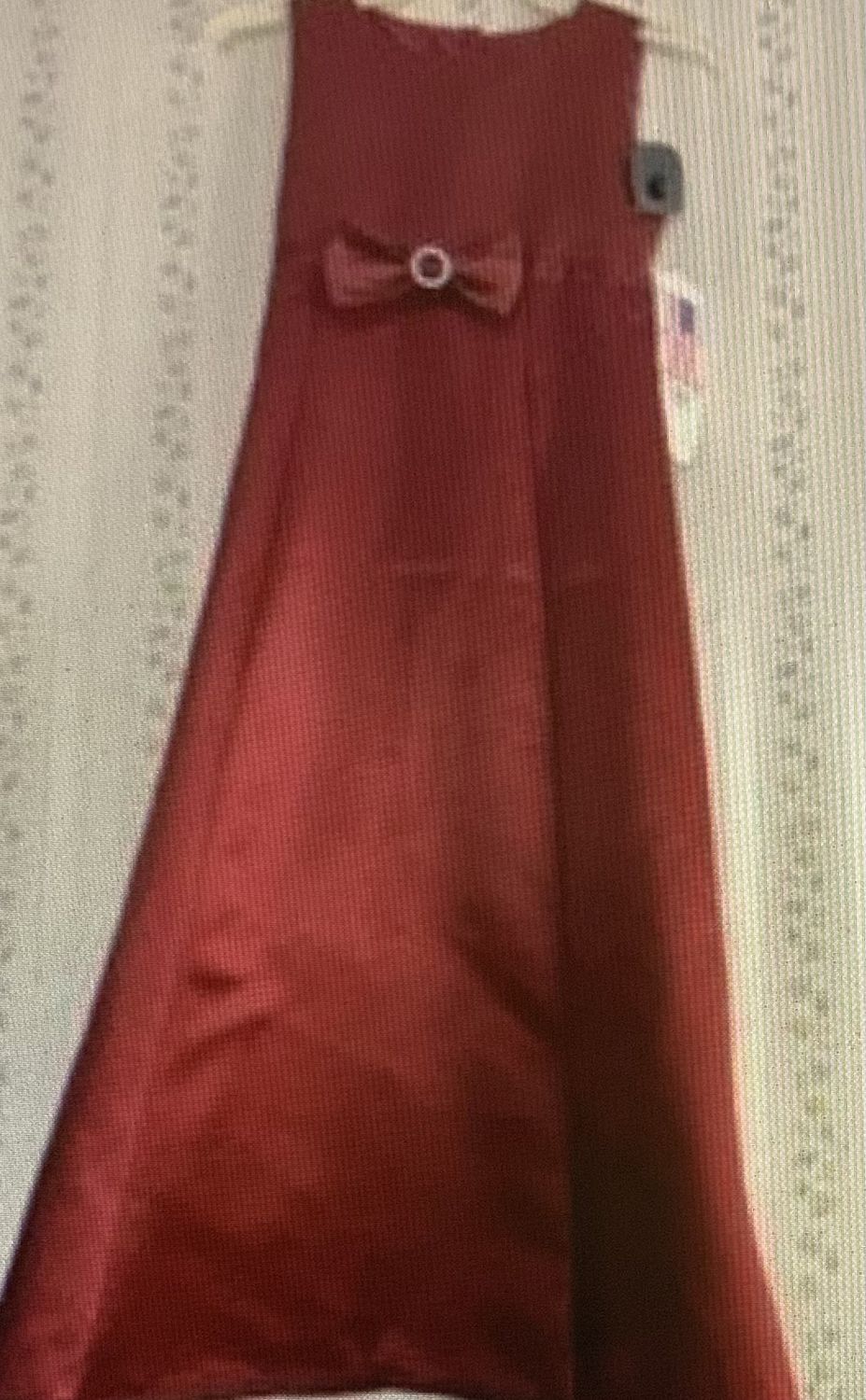 Girls formal dress burgundy