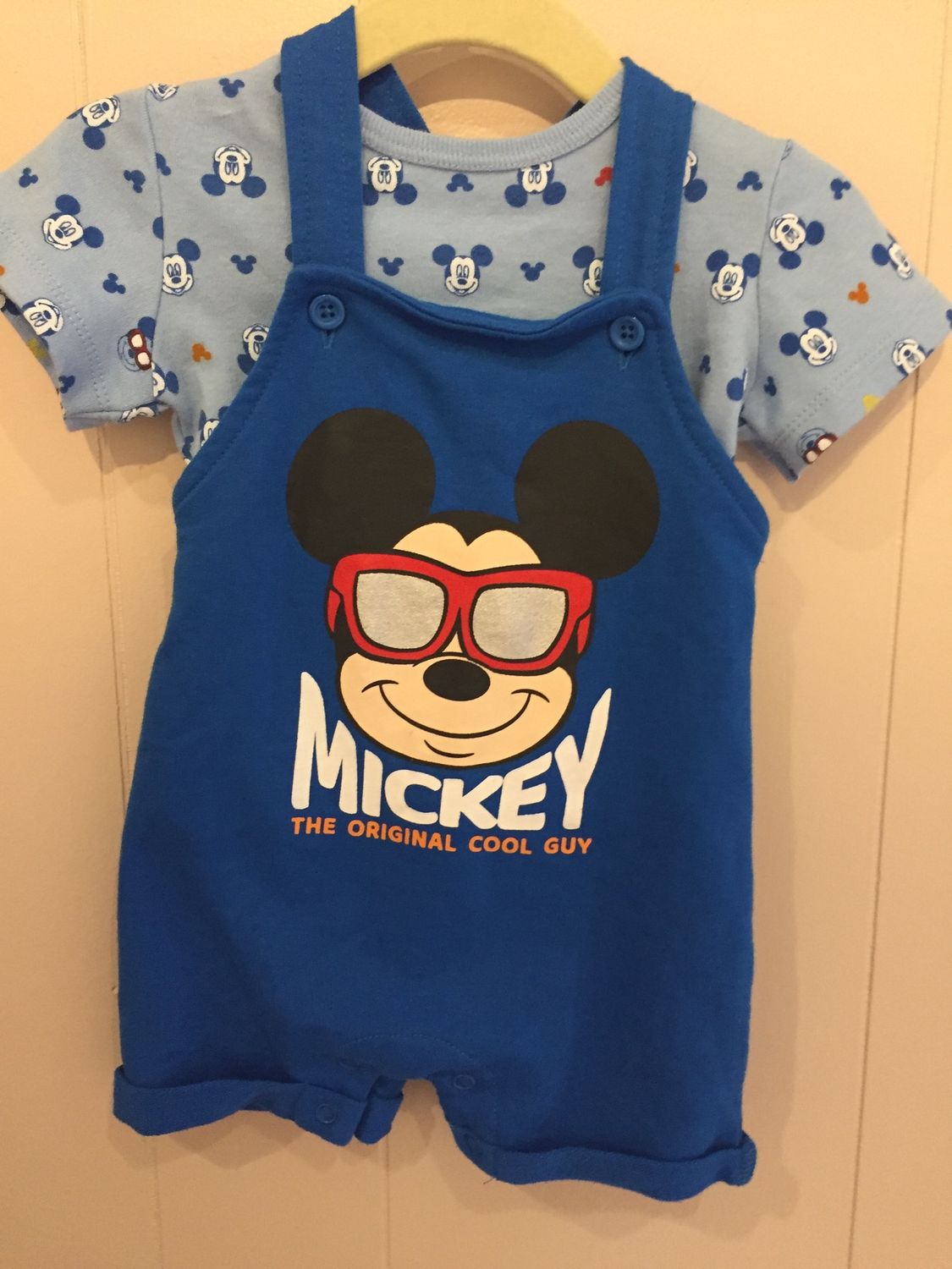 Baby Mickey  2pc 3-6 months