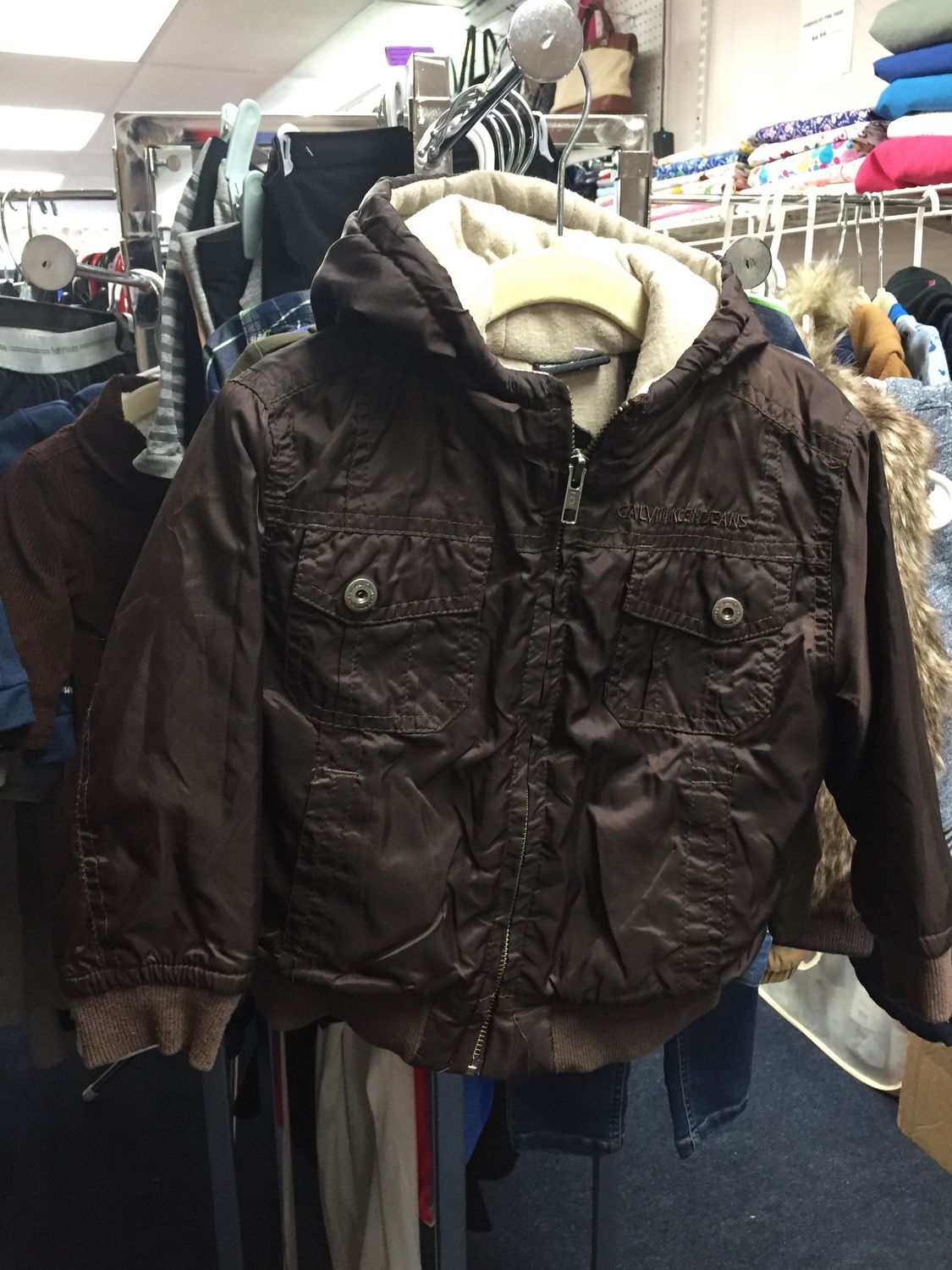 Calvin Klein’s Baby jacket brown Size 2