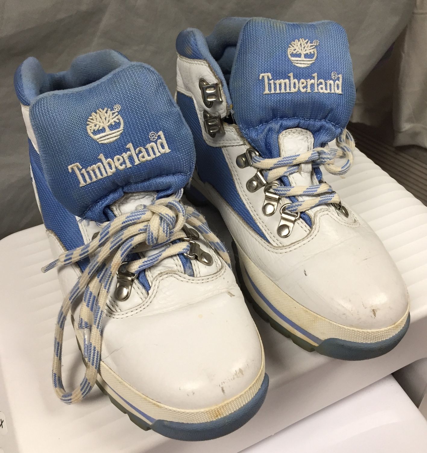 Timberland Shoe blue/white