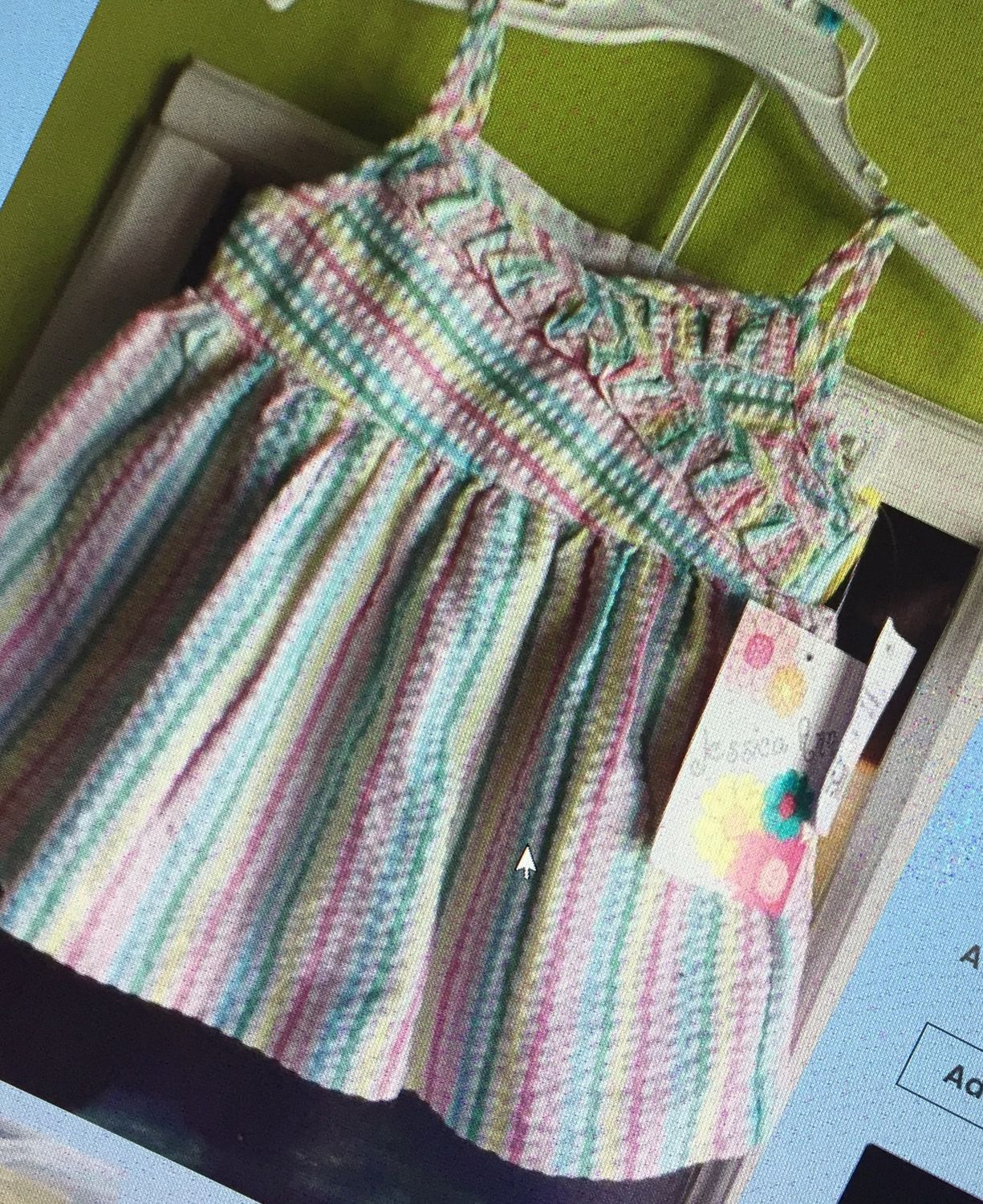 Baby’s dress 2pc 6-9months New