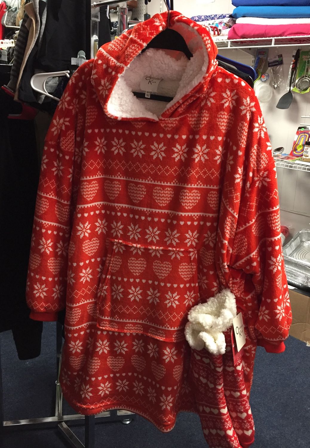 Women’s Clothing Red Small with gloves