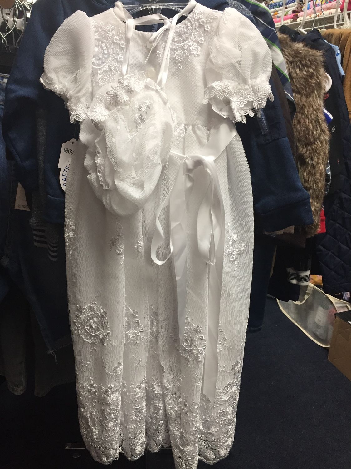 Baby’s Christaing Dress Outfit Small New