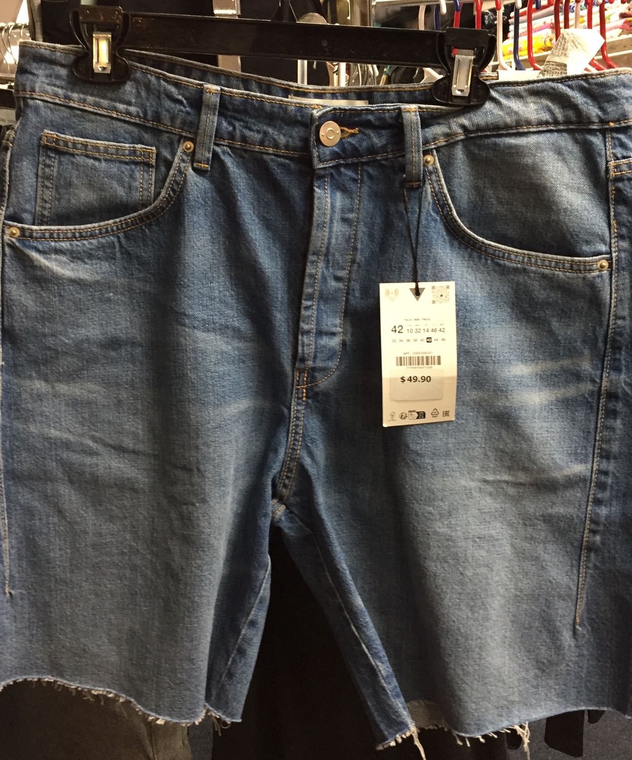 ZARA jeans short size 10