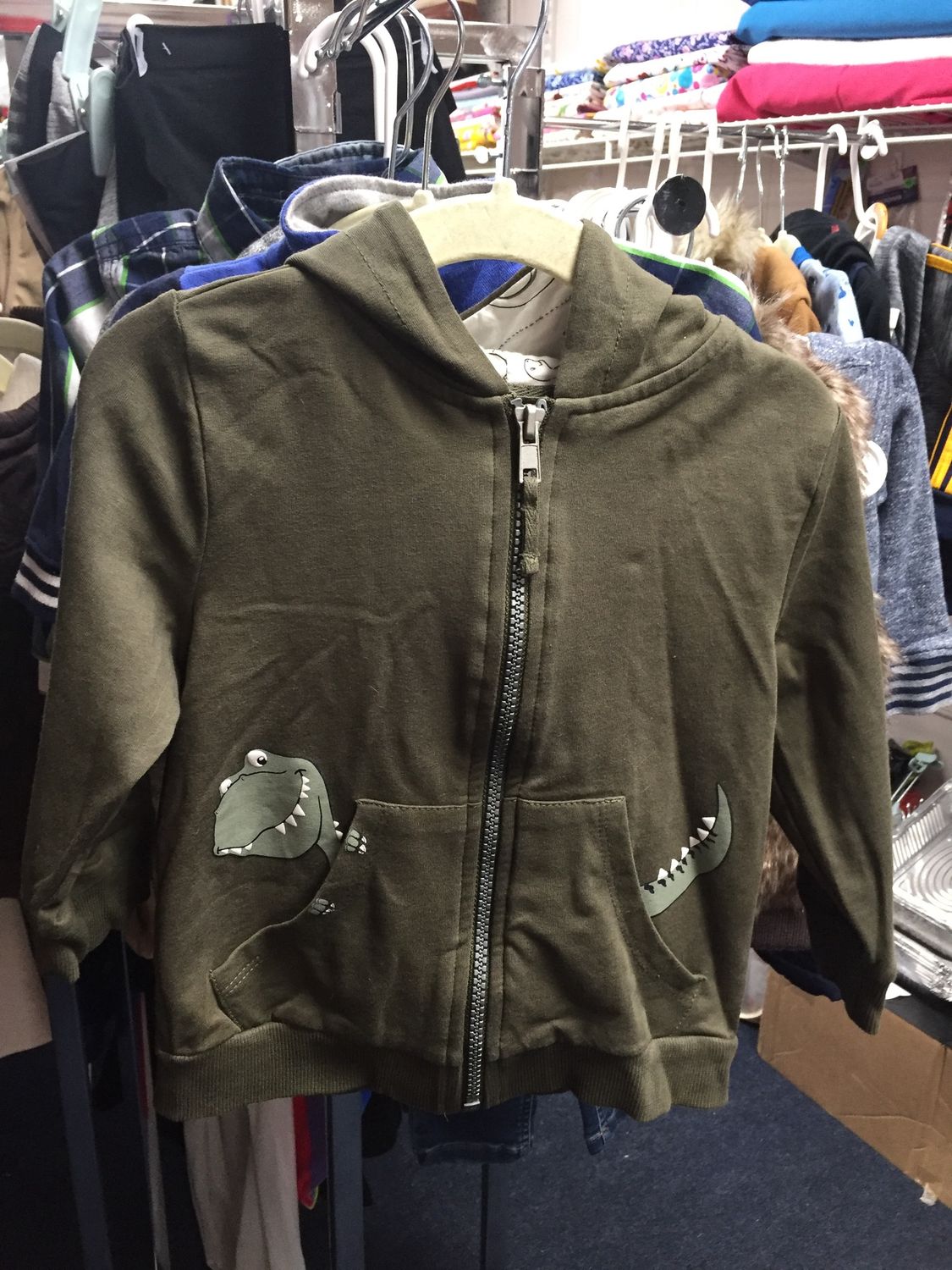 FIERCE FRANK Kids Hooded Top 24 Months