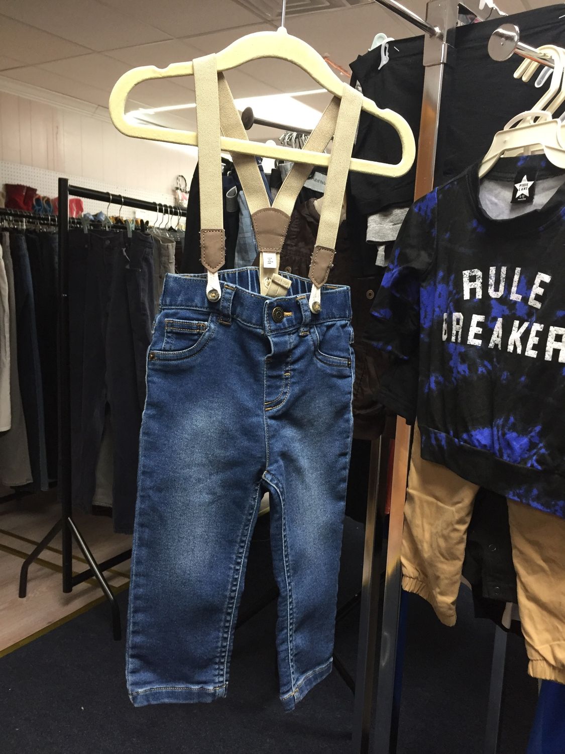 Nickelodeon top paired with a jean  2pc outfit 12Months