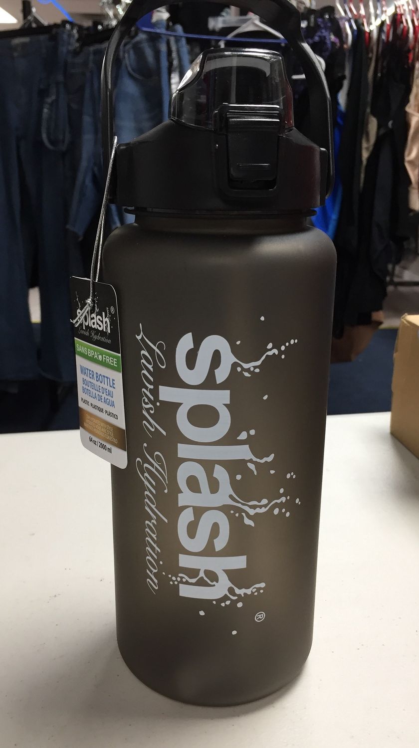 Splash water bottle BPA free 2Liters
