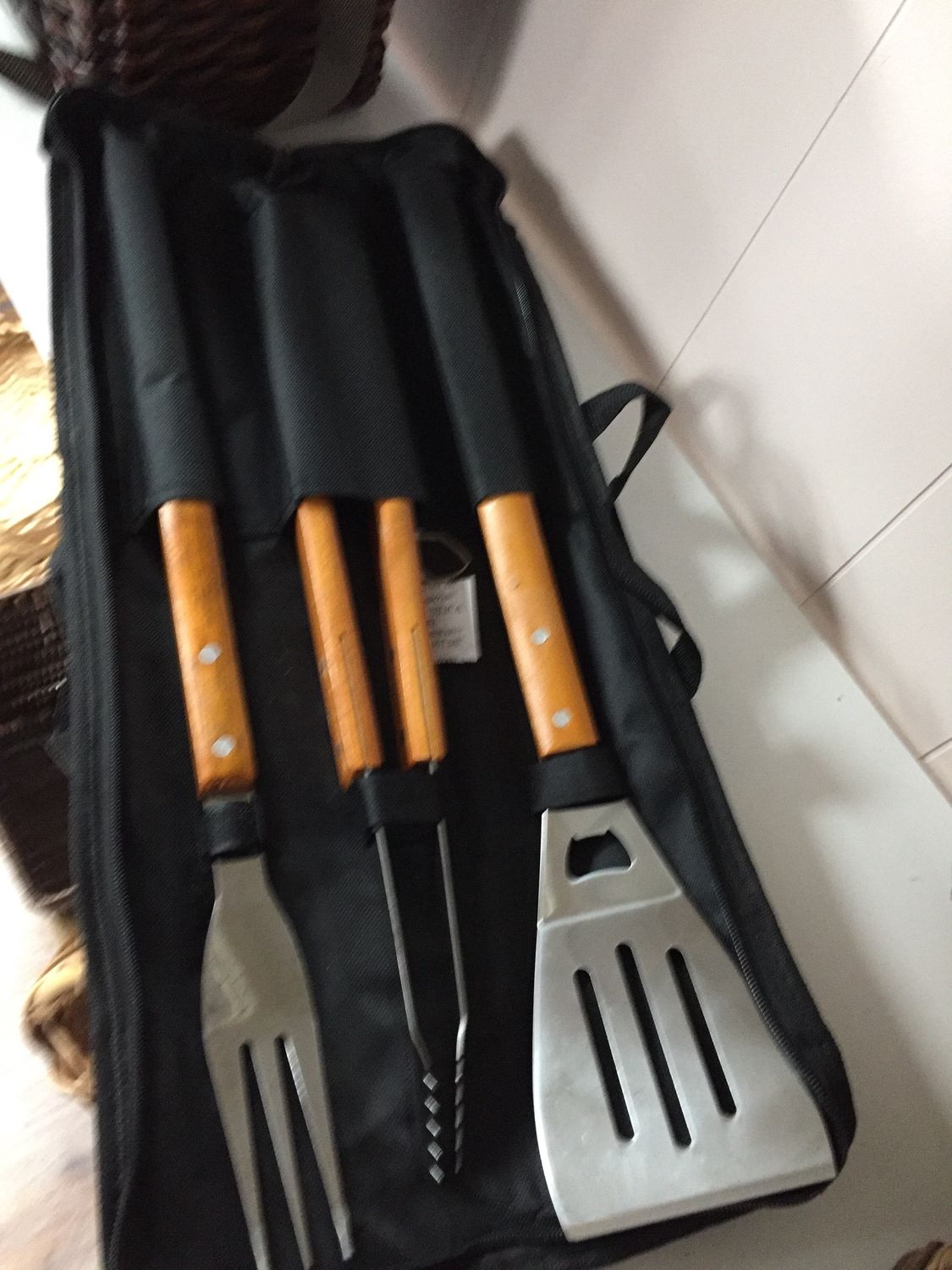 BBQ tools set