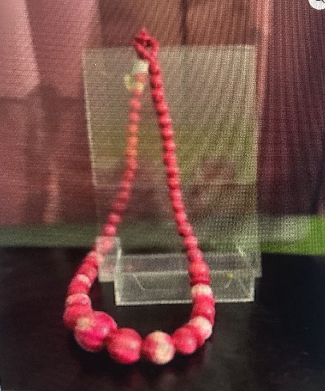 Custom Necklace Pink