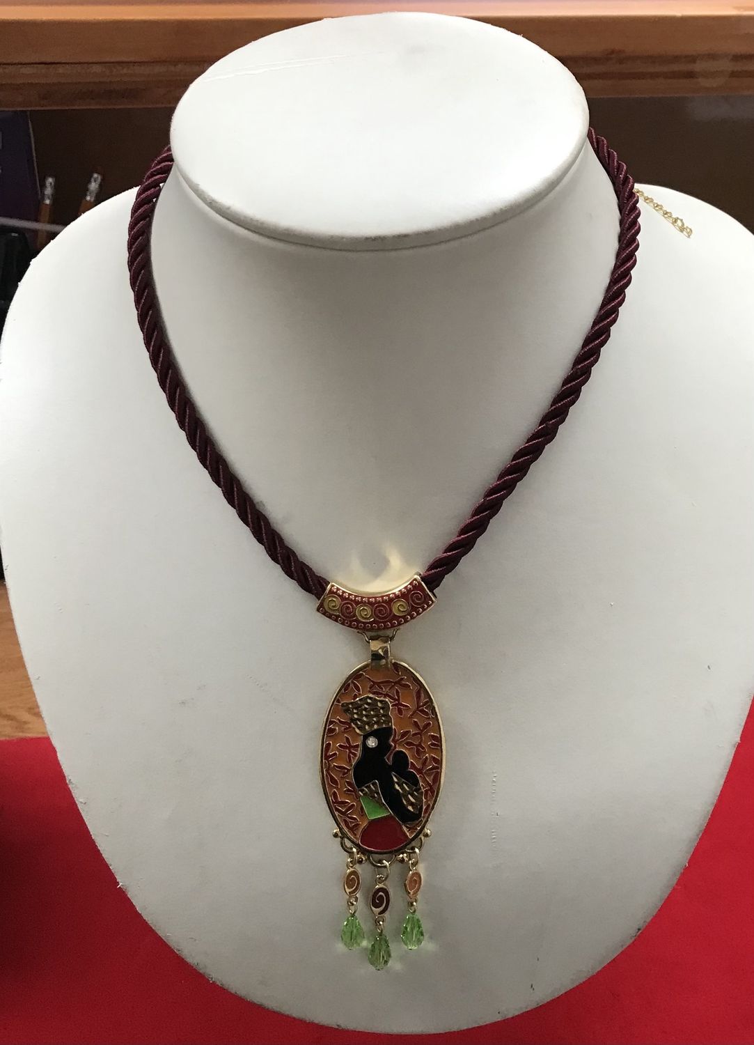 Mother and Child Rope Necklace