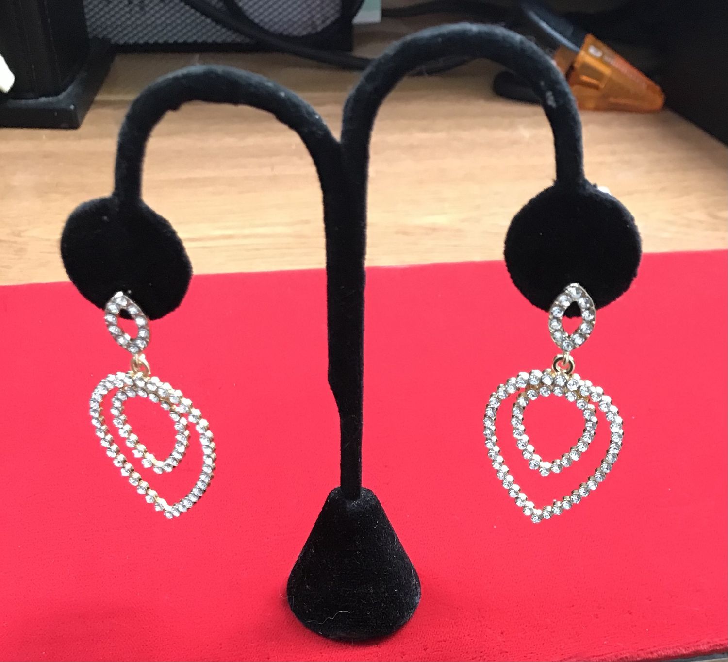 Rhinestone Dangling earring