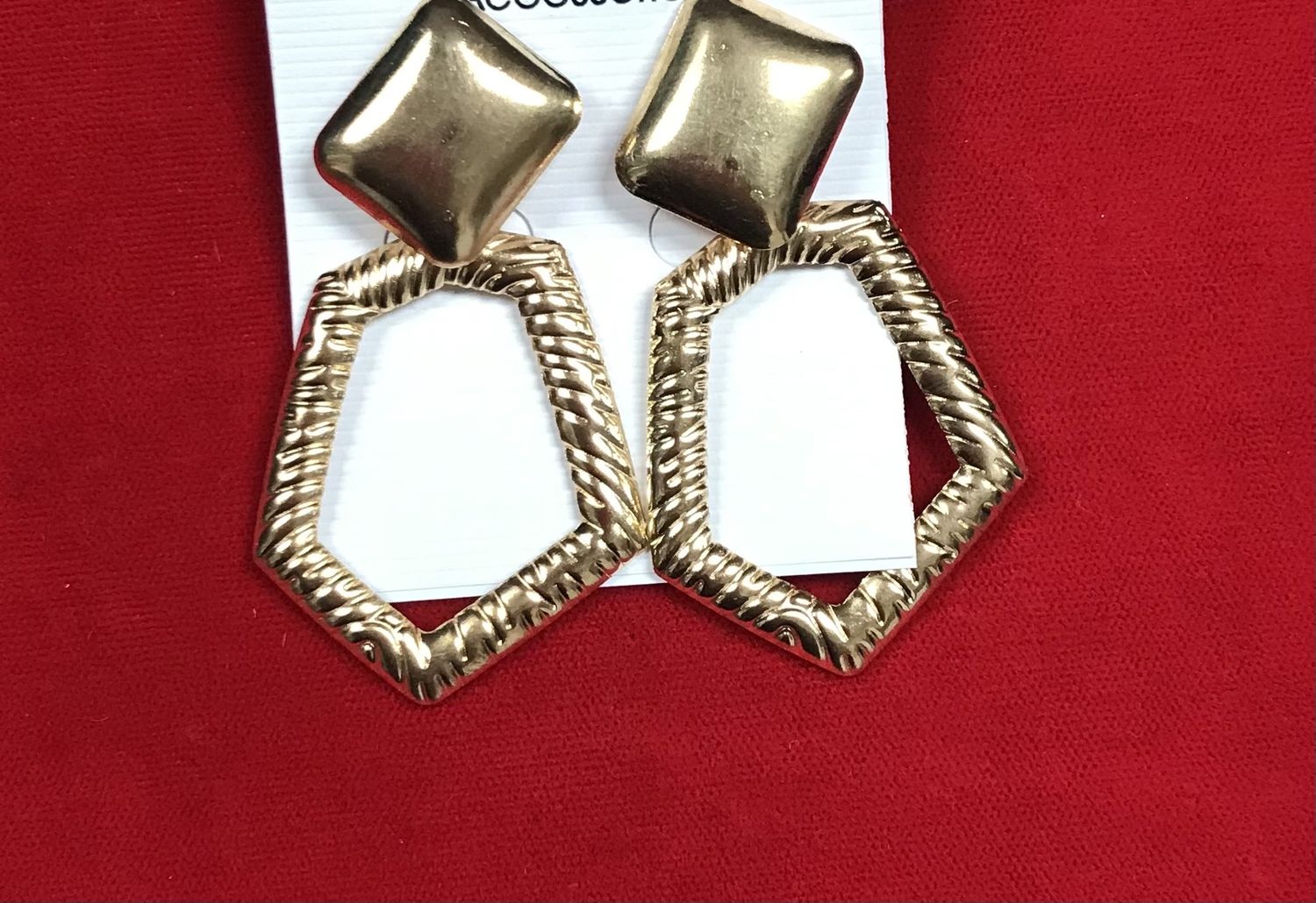 Gold Tone earrings
