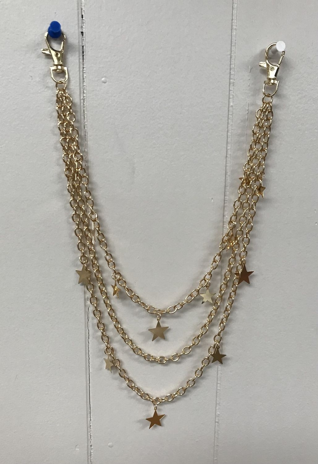 Fashion Belt Gold Tone 3 tier