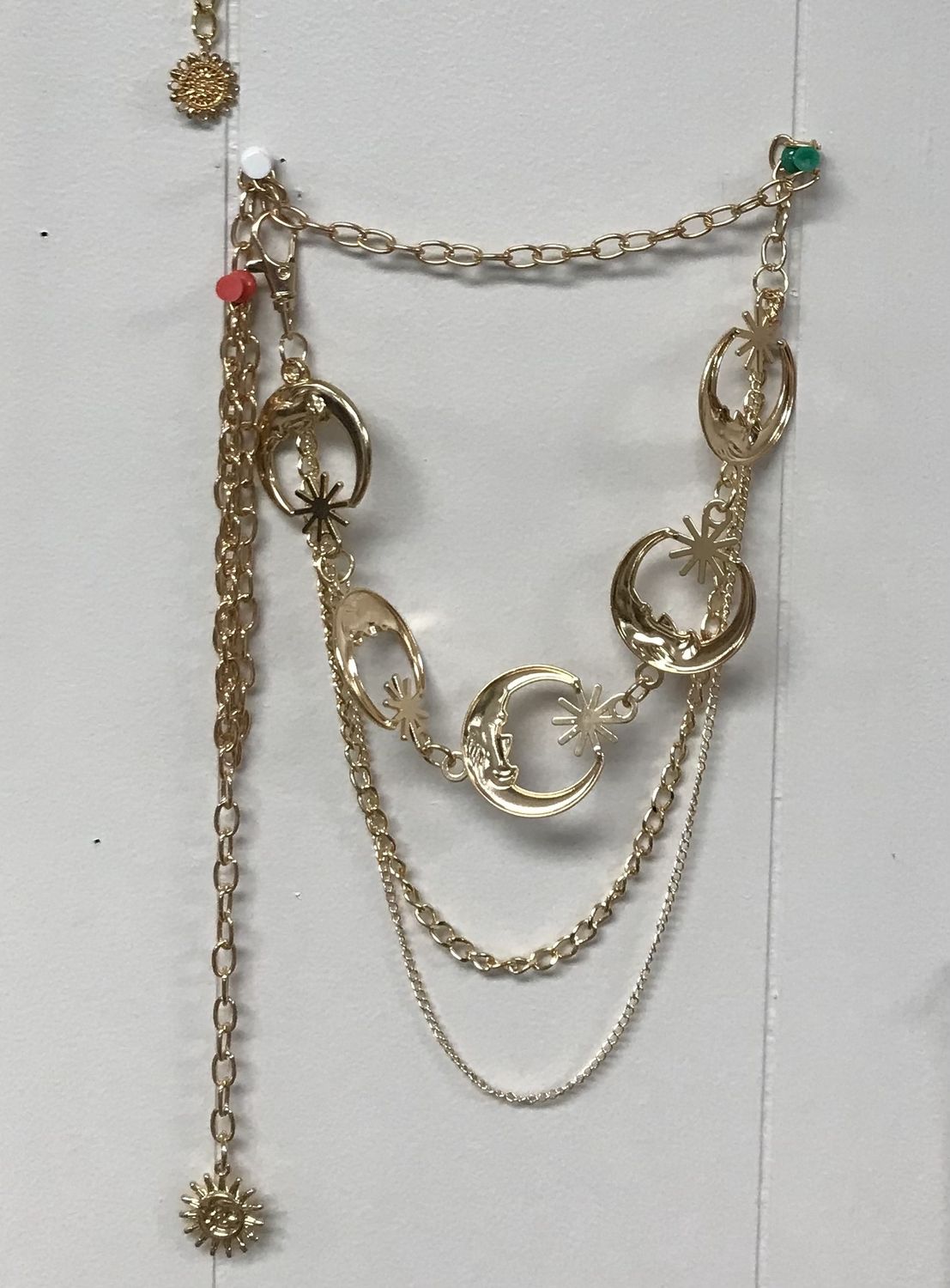 Fashion Gold Waist Chain3 layers
