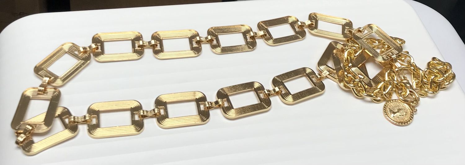 Fashion Gold Tone Waist Chain