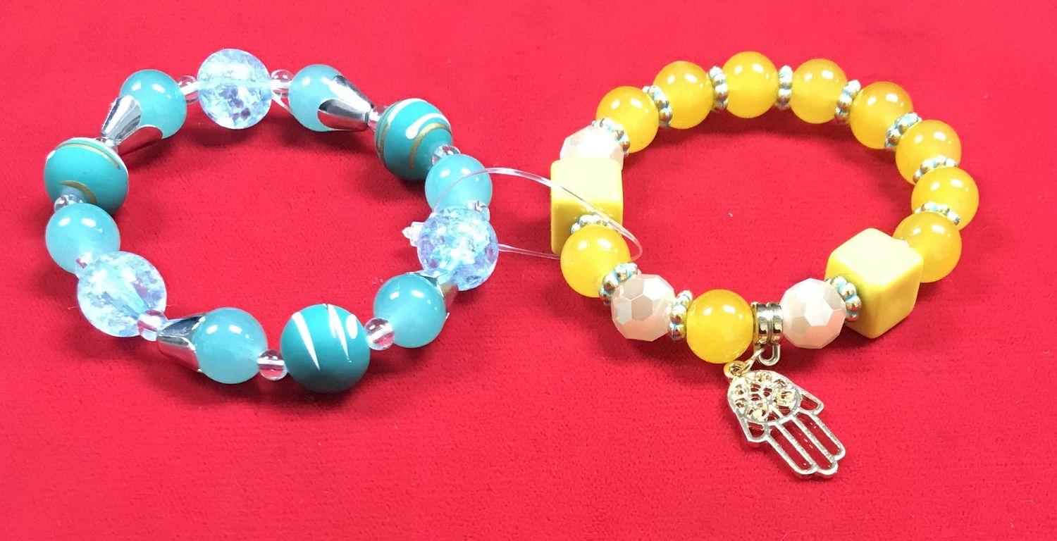 Beautiful Beads Bracelets 2pc