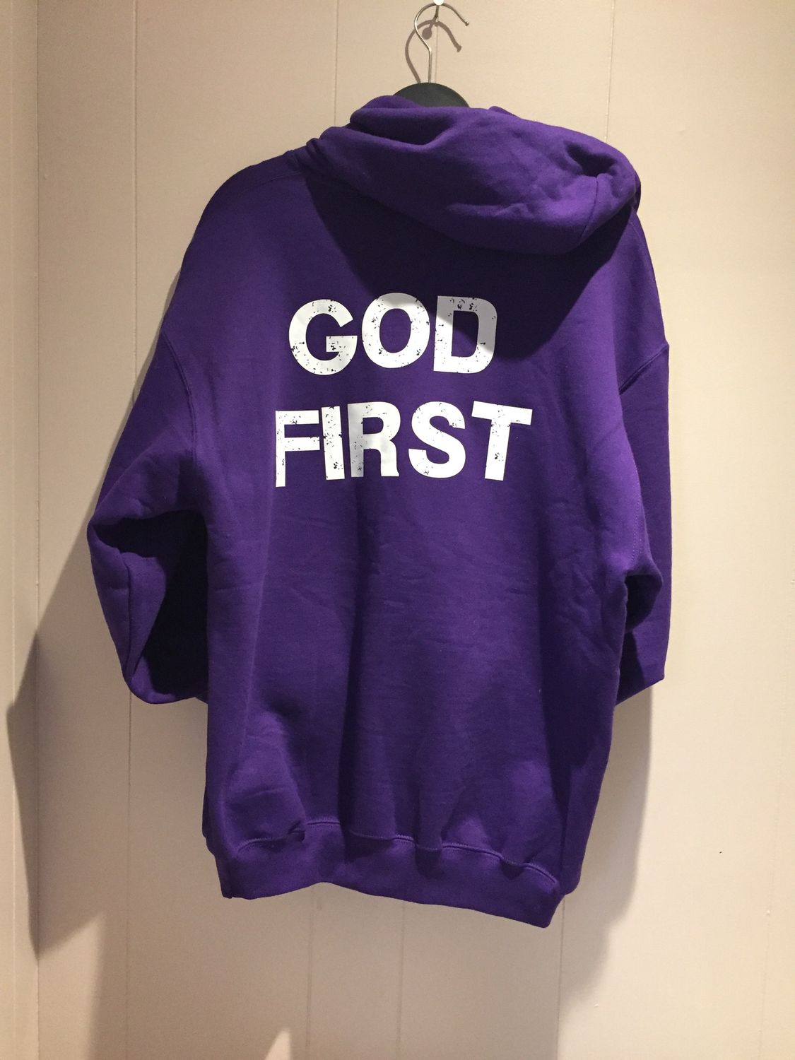 Men’s  Hoodie Top-Put God First