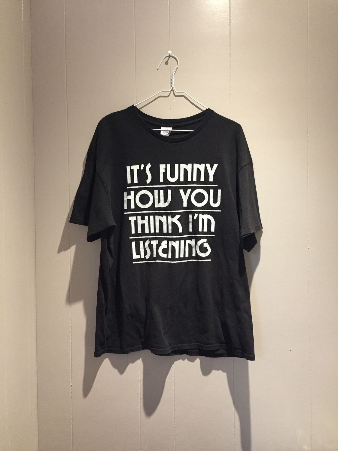 Men’s cDesign Top/Shirt :It is Funny Size XL