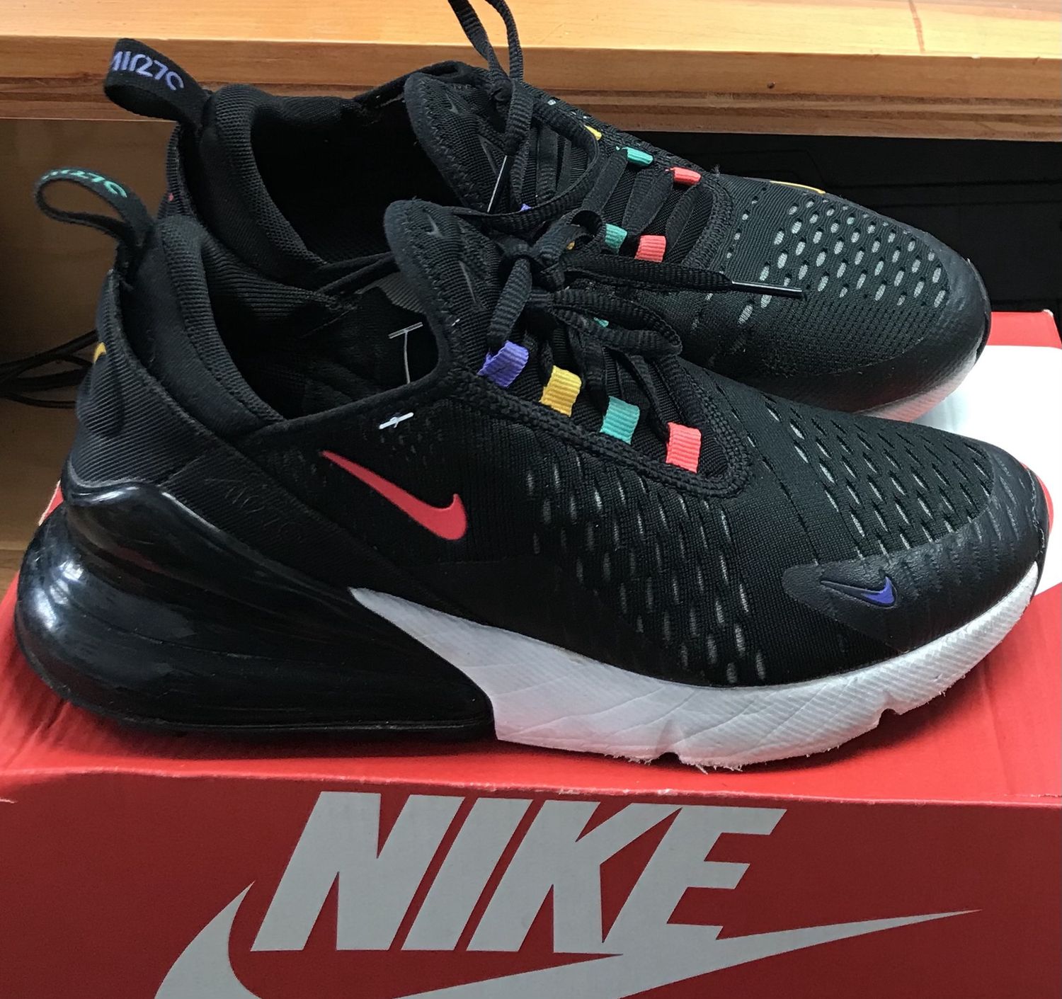 Nike Air Sneakers black size 5