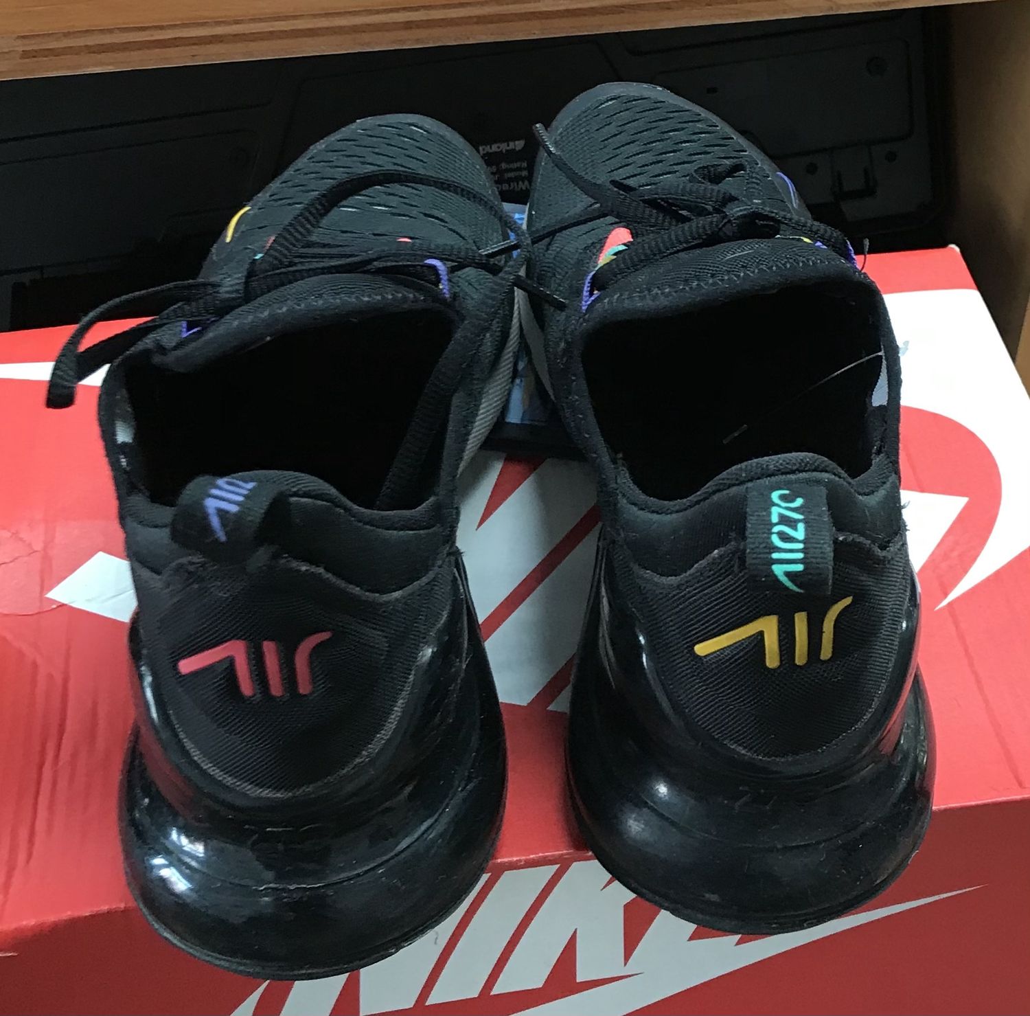 Nike Air Sneakers black size 5