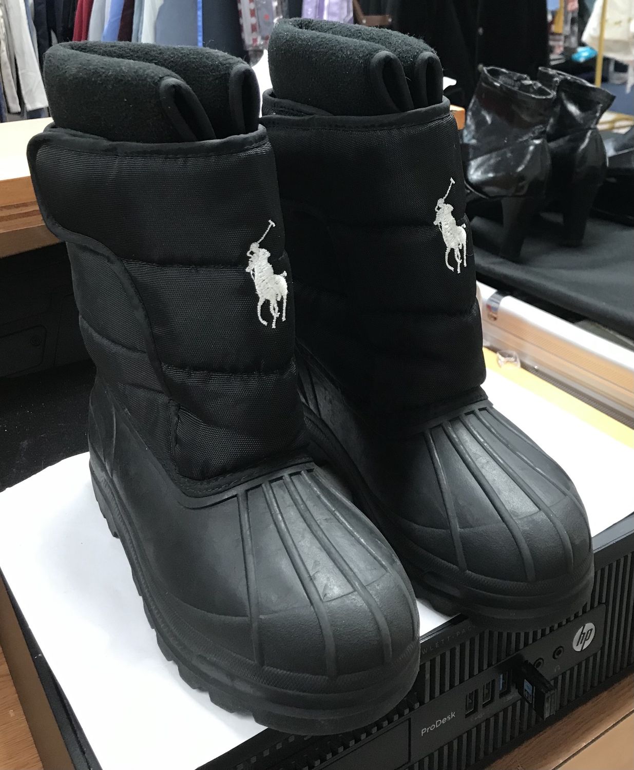 POLO IV Boots Size5 black