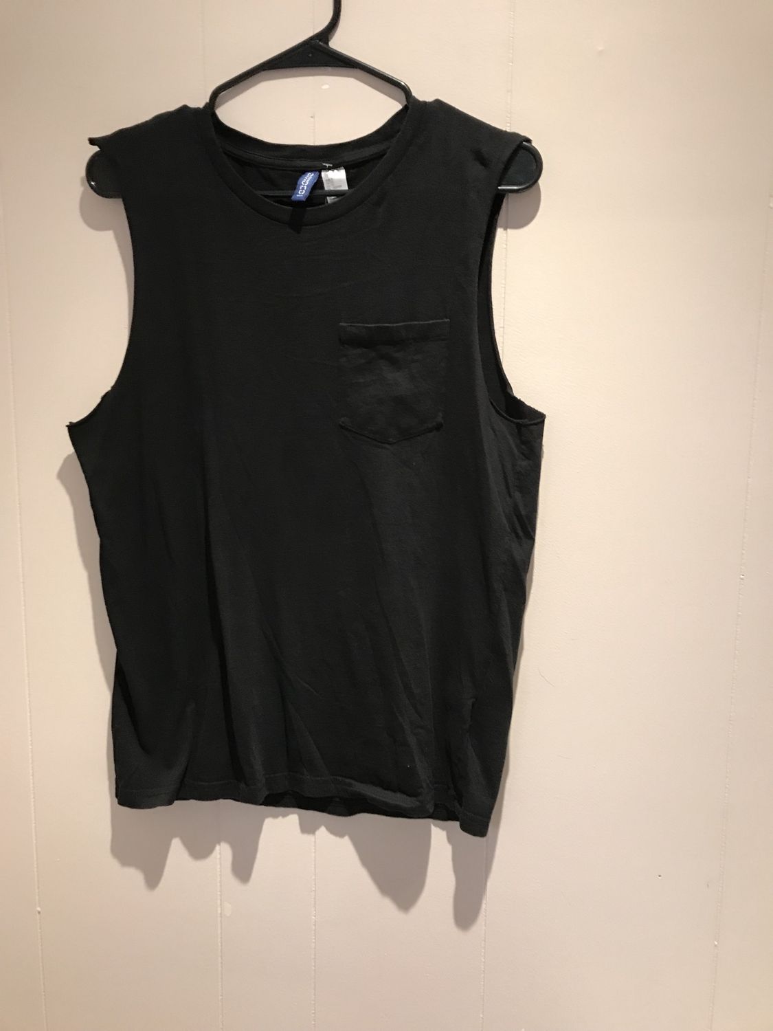DIVIDCD top sleeveless Black with Pocket Small
