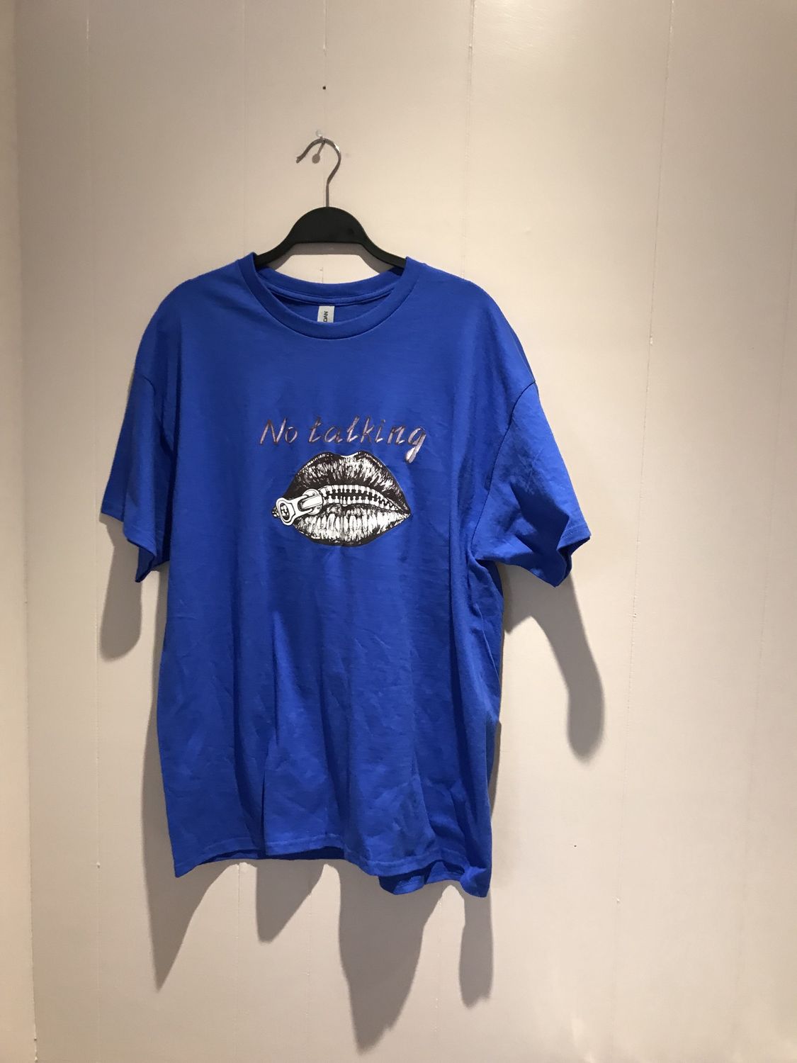 Designed Shirt/Top No Talking XL