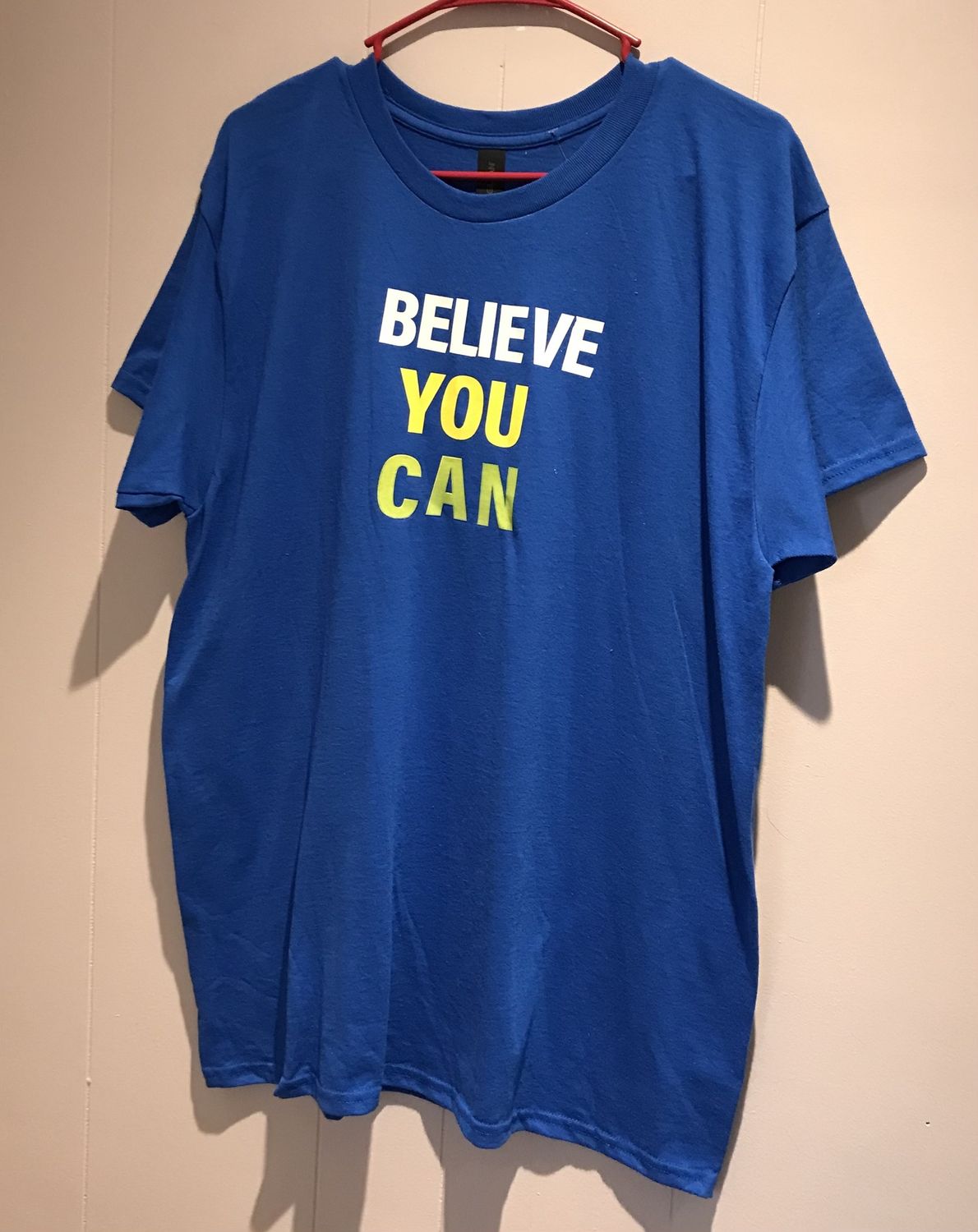 Design T-shirt Believe You Can