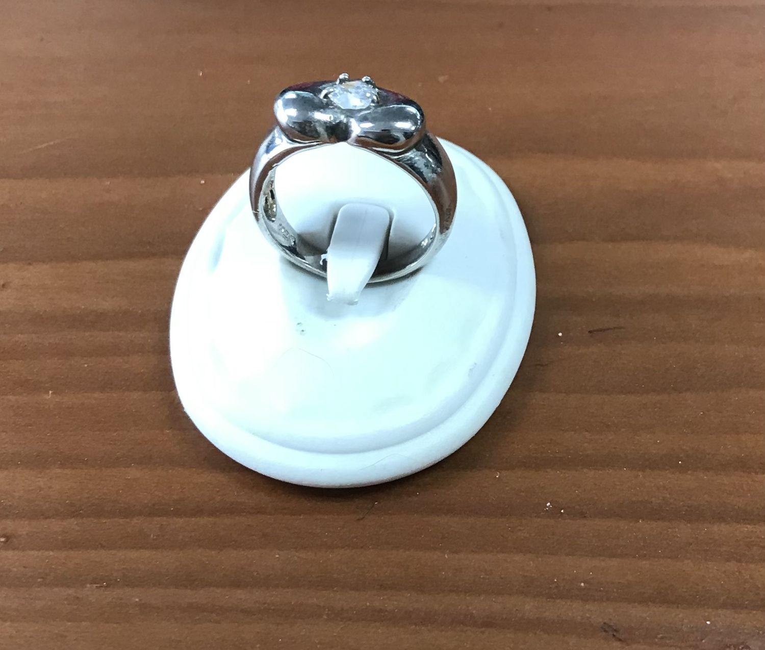 Lady’s Heart silver Ring Size 7