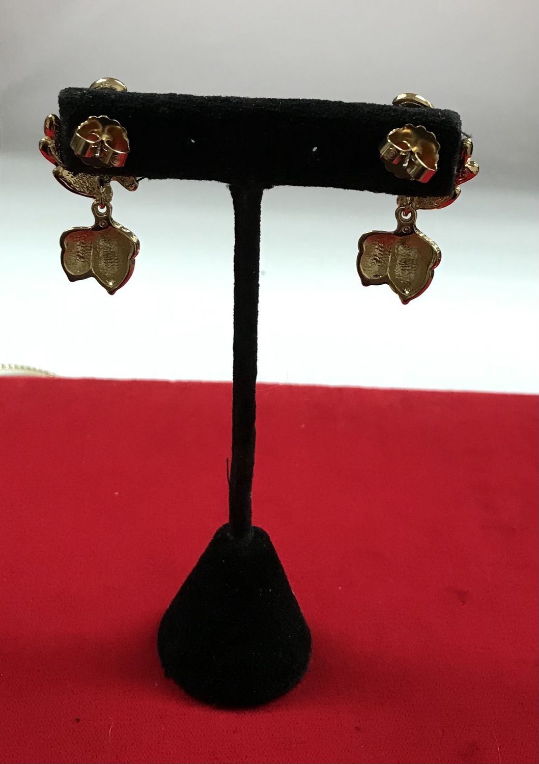 Fashion Gold Piece Dangling Earrings