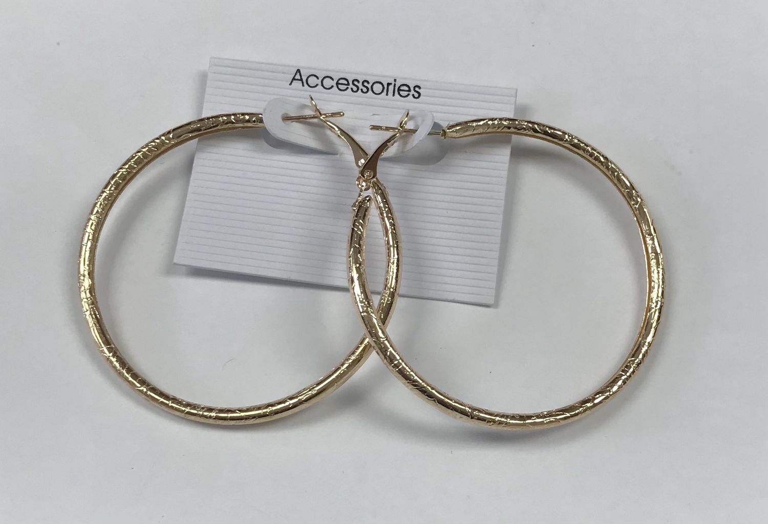 Gold Fashion Hoop Earrings