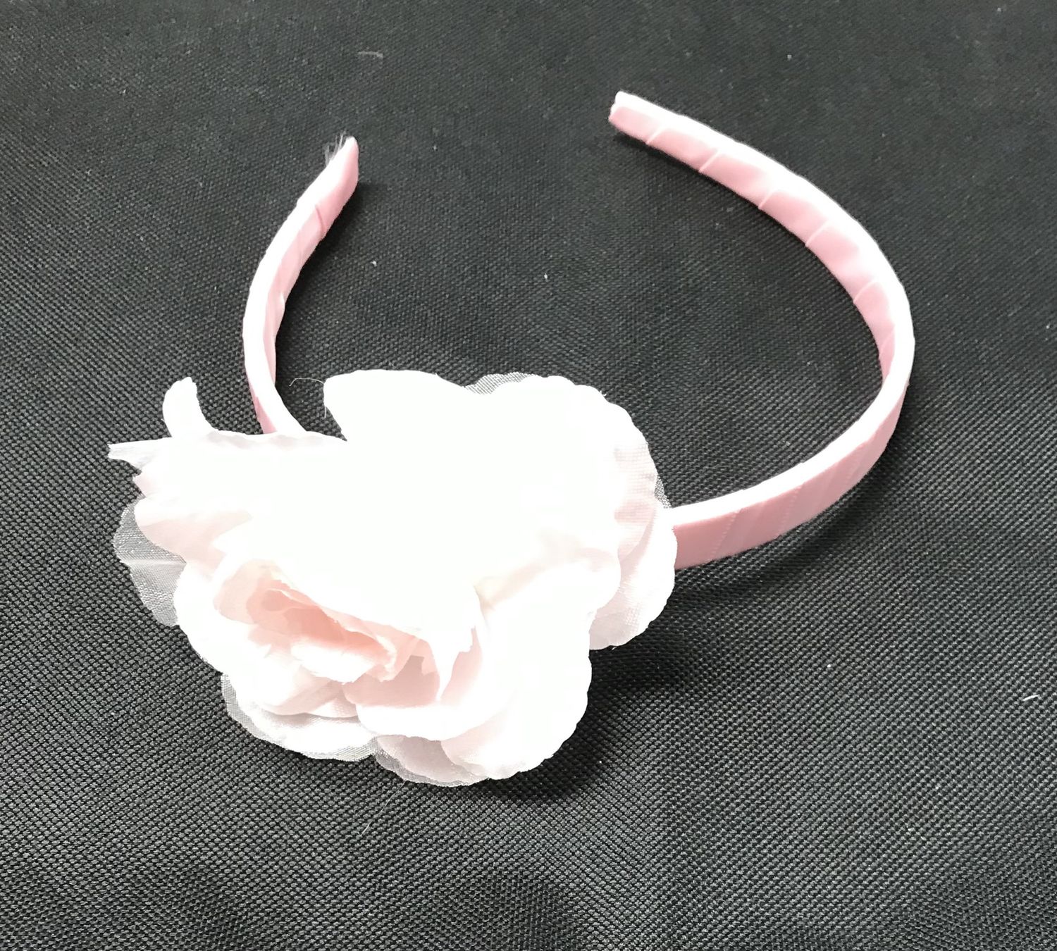 Flower Girls Hair Band PINK