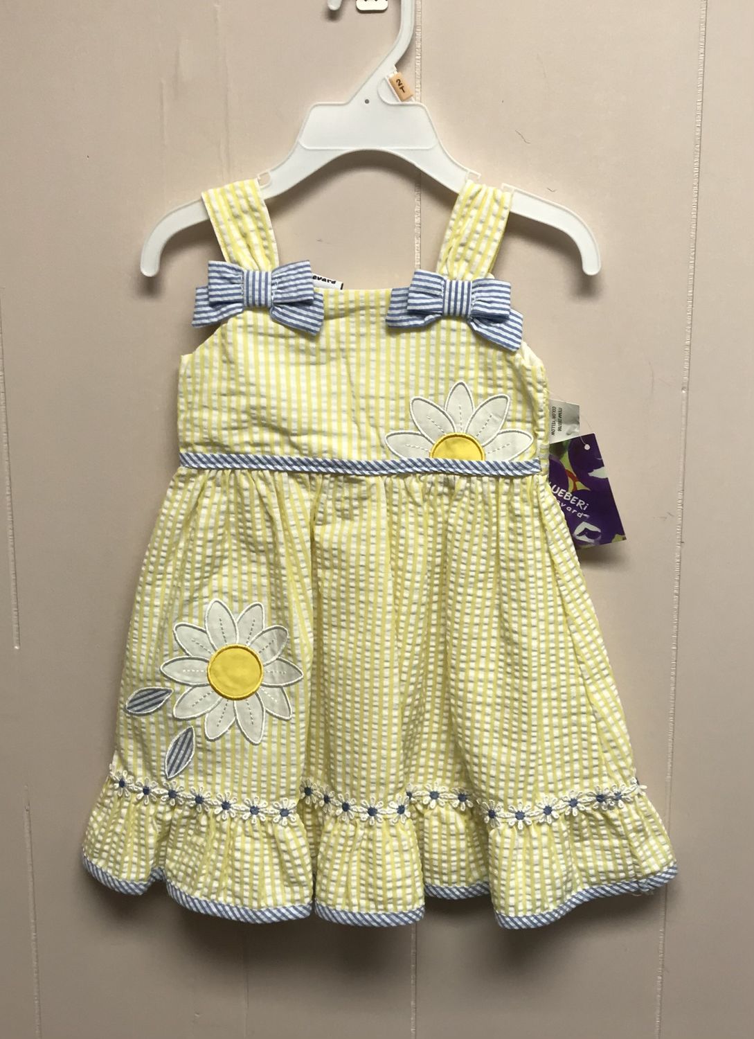 Formal outfit girls 2T Yellow