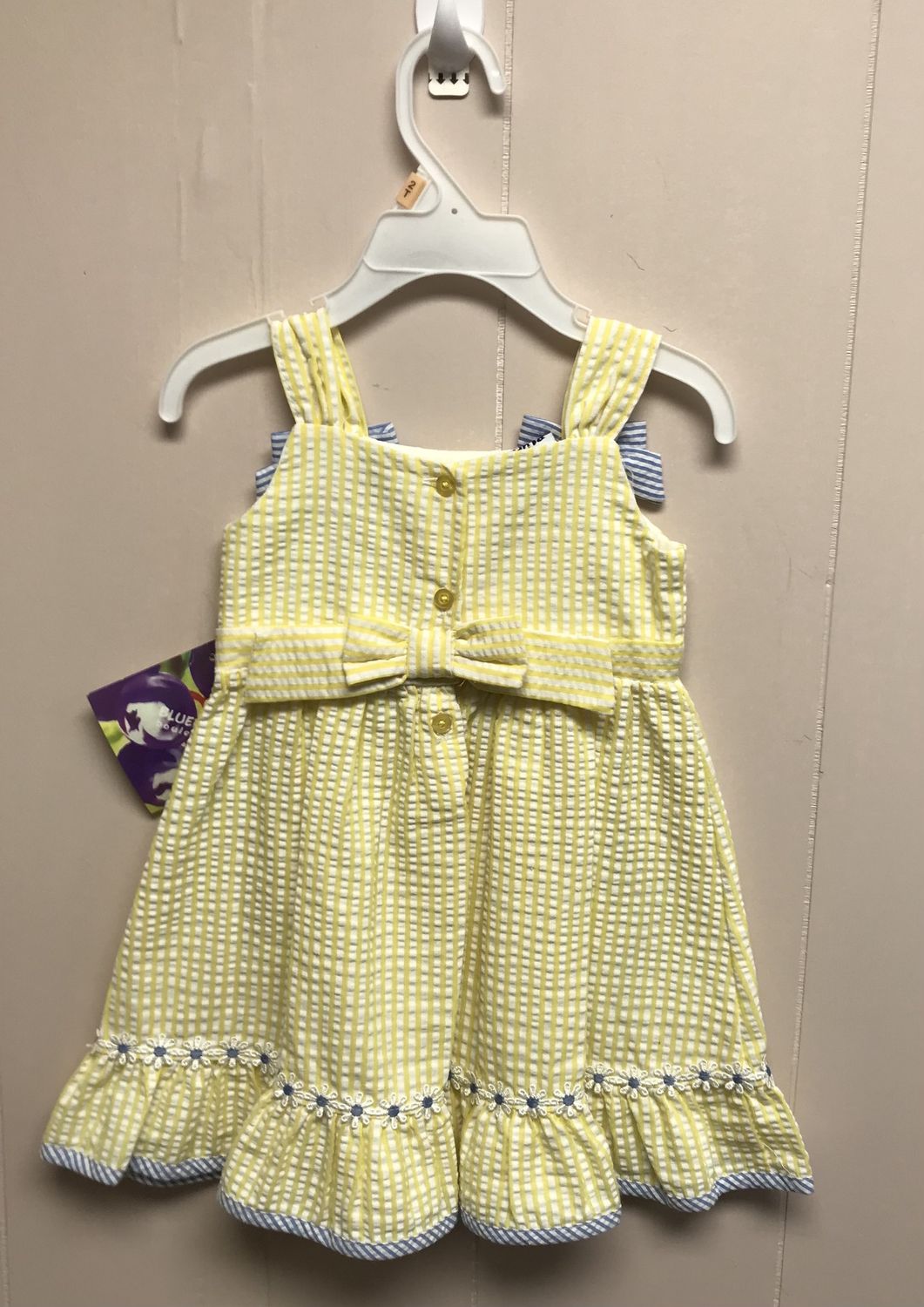 Formal outfit girls 2T Yellow