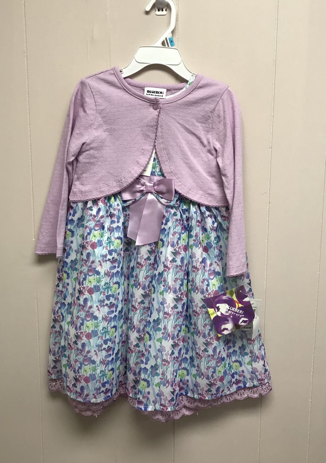 Formal outfit girls 2pc Lavender size 5