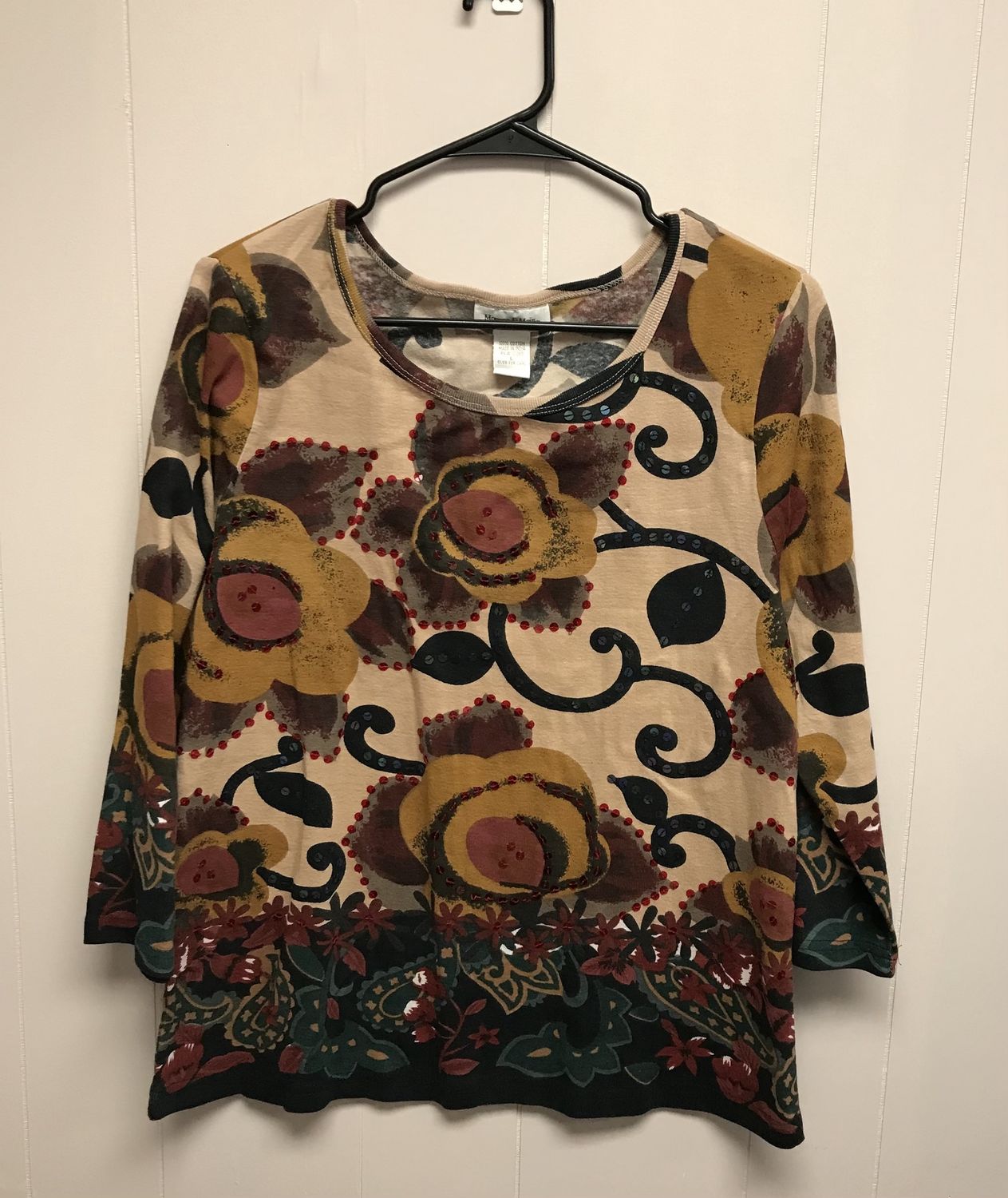 Lady’s Skiirt Set Brown by Monroe and Main Large