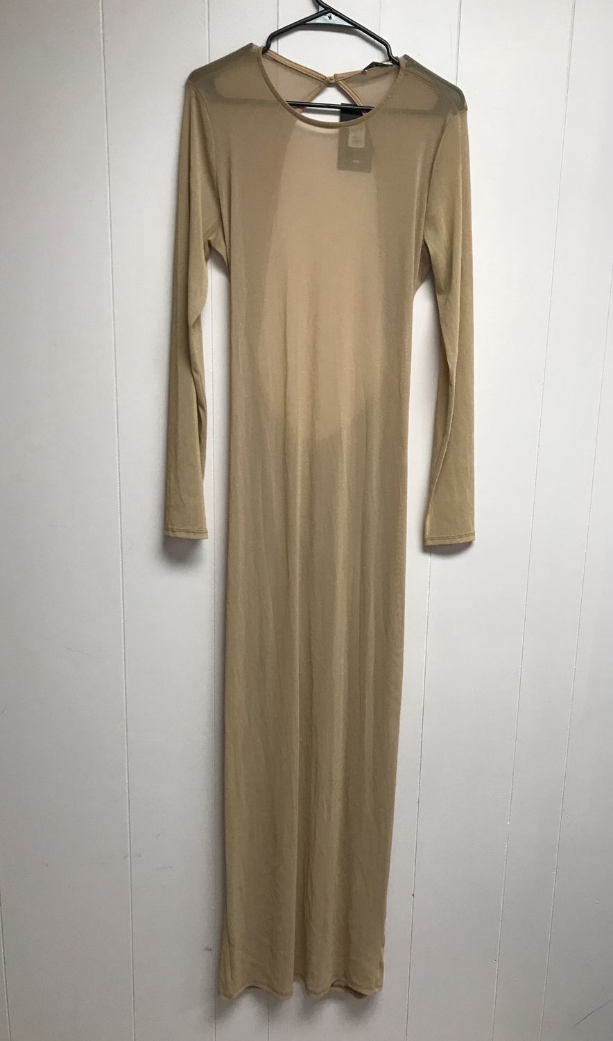 Fashion Nova gown Brown 3XL