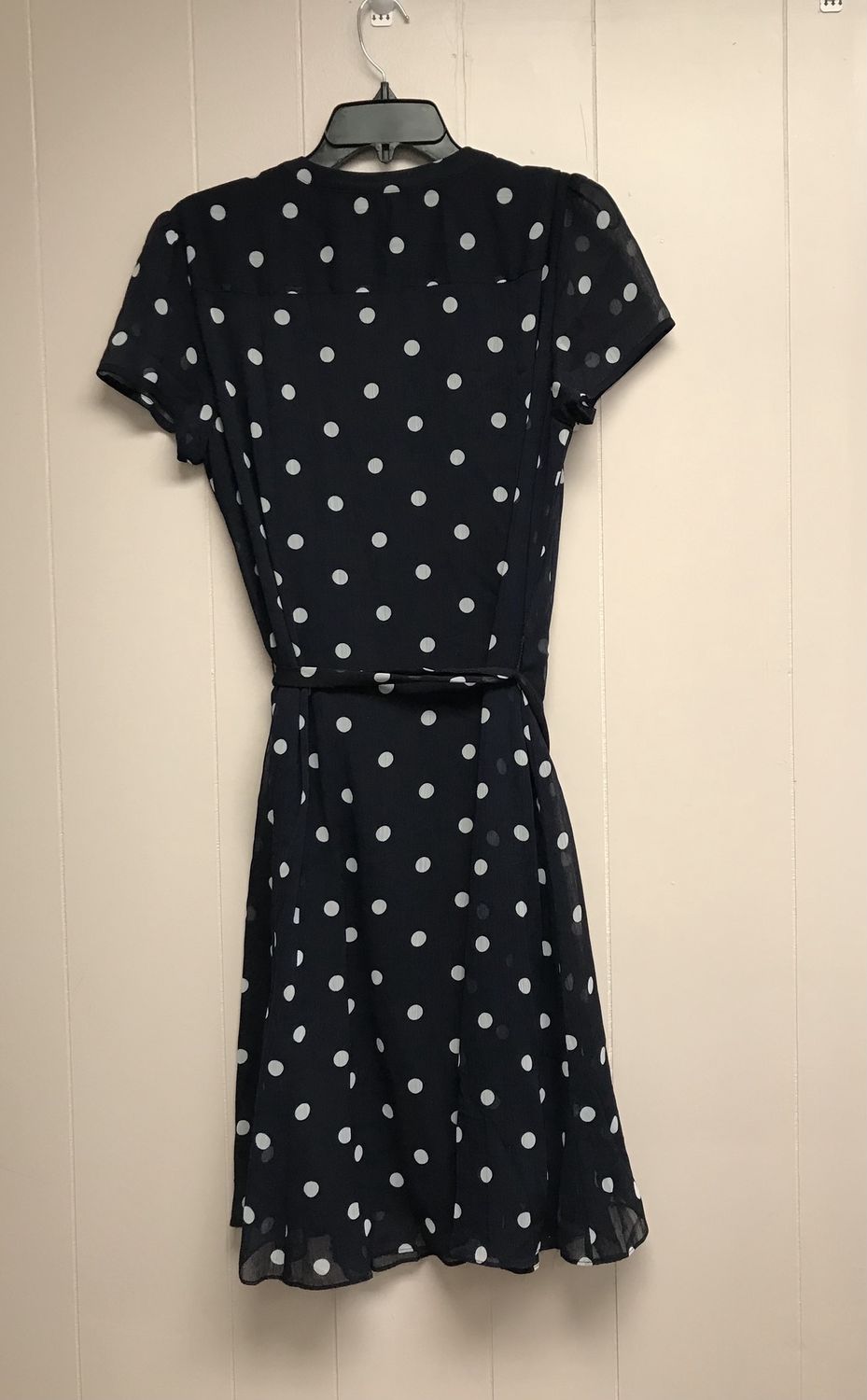 Lady’s Dotted Dress Button  front Size 14